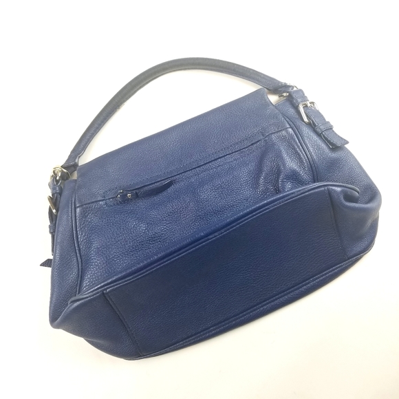 kate spade Bags | Kate Spade Blue Leather Hand Bag Purse | Poshmark